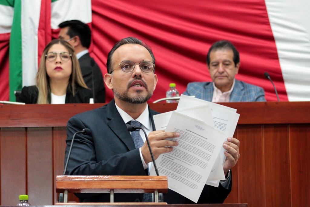 Solicita Diputado Cambrón Soria comparecencia del Secretario de Infraestructura
